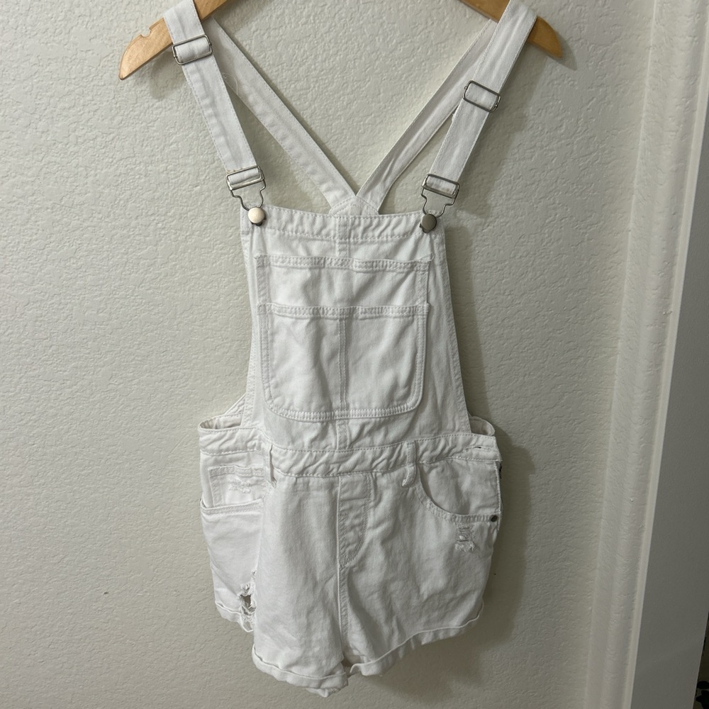 Superdown Classic White Overalls